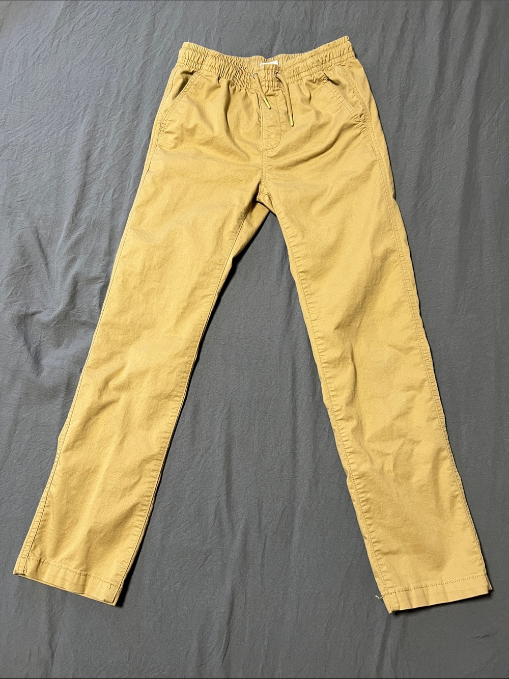 GAP Kids Drawstring Chino Pants - Tan Color
